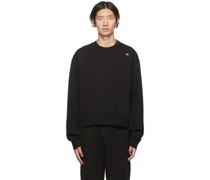 Black Cotton Sweater