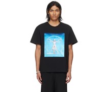 Black Vitruvian Woman T-Shirt