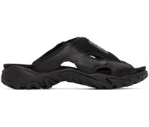 Black Slide Sandals