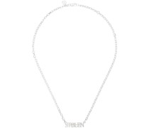 Silver 'Stolen' Necklace