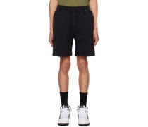 Black Jimmy Sweat Shorts
