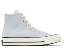 Blue & White Chuck 70 Nautical Sneakers