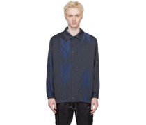 Navy Coach Jacket