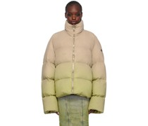 Moncler + Taupe & Green Cyclopic Down Jacket