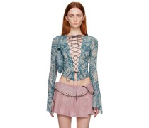 Blue GSH Blouse