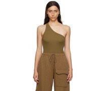Brown Brita Tank Top