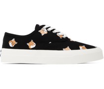Black All Over Fox Head Sneakers