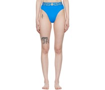 Blue Greca Bikini Bottoms