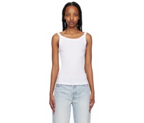White Verona Tank Top