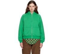 Green Raglan Hoodie