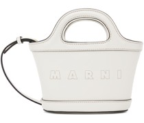 White Micro Tropicalia Tote