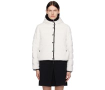 White Malp Faux-Fur Down Jacket
