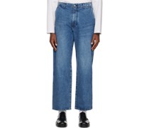 Blue One-Wash Jeans