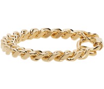 Gold Curb Chain Bracelet