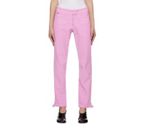 Pink Cross Trousers