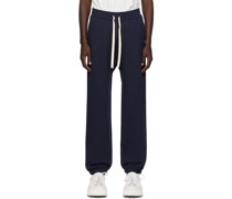 Navy Tapered Sweatpants