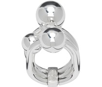 Silver Ourika Solar Ring