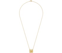 SSENSE Exclusive Gold Small Worlds Sunset Necklace