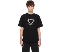 Black Chrome Heart T-Shirt