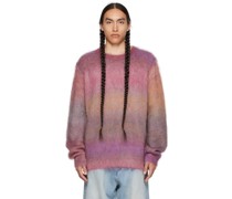 Multicolor Dropped Shoulder Sweater