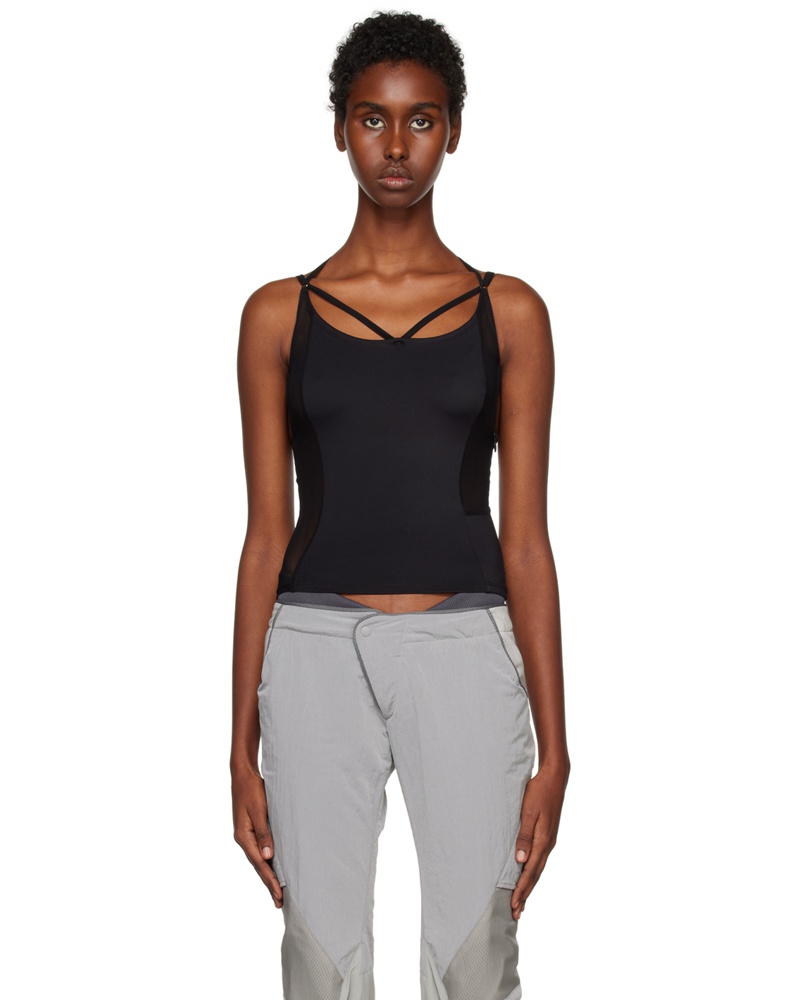 Heliot Emil Damen Black Semblance Tank Top