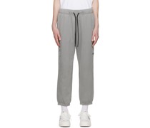 Gray Drawstring Lounge Pants