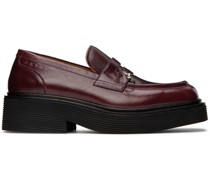 Brown Shiny Loafers