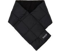 Black Basic Down Scarf