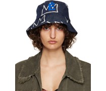 Indigo Training Crown Denim Bucket Hat