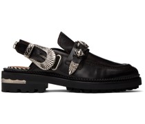 SSENSE Exclusive Brown Leather Loafers