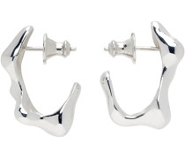 Silver Small Seep Hook Earrings
