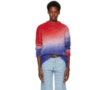 Red & Blue Gradient Sweater