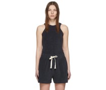 Navy Terry Bodysuit