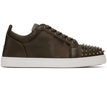 Khaki Louis Junior Spikes Sneakers