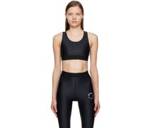 Black Compression Sports Bra