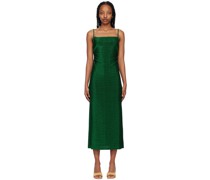 Green Breslin Midi Dress