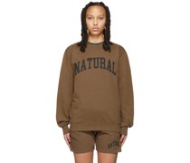 SSENSE Exclusive Brown 'Natural' Sweatshirt