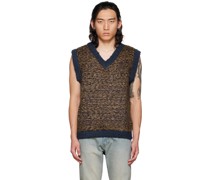 SSENSE Exclusive Navy V-Neck Vest