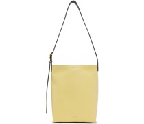 Yellow & Beige Cannolo Tote