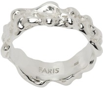 Silver Lava Band Ring
