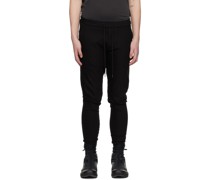 Black Easy Cargo Pants