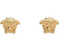 Gold Small Medusa Stud Earrings