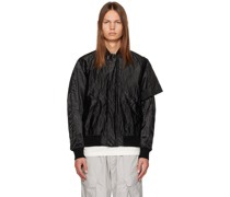 Black Blake Bomber Jacket