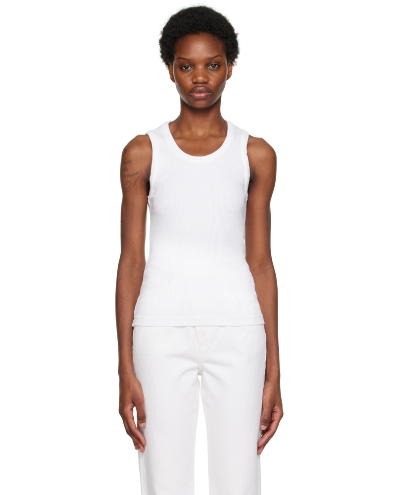 AGOLDE Damen White Poppy Tank Top