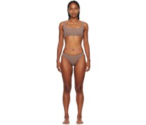 SSENSE Exclusive Taupe Matilde Bikini