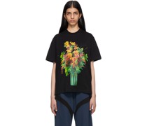 Black Printed T-Shirt
