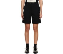 SSENSE Work Capsule – Black Tailored Shorts