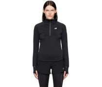Black Heat Grid Sweatshirt