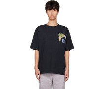 Black Printed T-Shirt