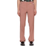 Pink Four-Pocket Trousers